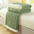 Axyaa Flannel Double-sided Blanket for Winter, Soft Polyester, Various Sizes