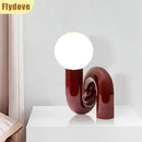 Axyaa Glass Ball LED Desk Lamp for Living Room Bedroom Study Lighting