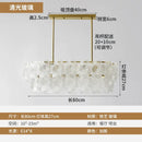 Axyaa Modern French Crystal Glass Chandelier for Home Décor