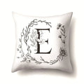 Nordic Style Letter Wreath Pillow Cover by Axyaa - Home Decor Essential