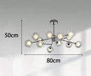 Axyaa LED Pendant Light Chandeliers for Staircase & Living Room, Modern Indoor Hanging Lamps