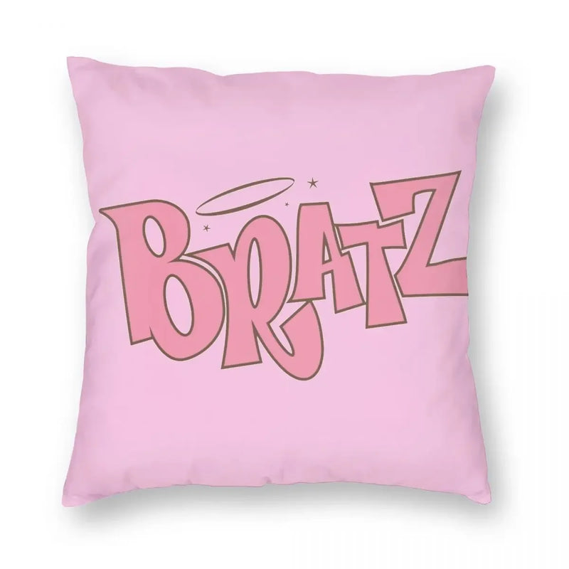Axyaa Bratz Angelz Anime Cushion Cover for Home Decor, Party, Car, and Sofa
