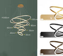 Axyaa Facil Hall & Staircase Chandelier - Elegant Indoor Lighting Fixtures