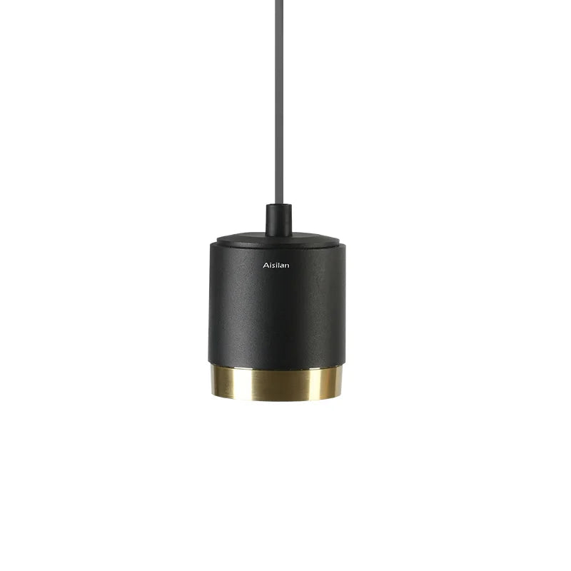 Axyaa 7W CRI 97 Modern Pendant Light: Adjustable Aluminum Hanging Lamp for Home & Restaurant