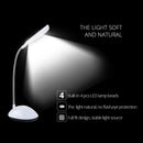Axyaa LED Table Reading Lamp: Portable, Flexible, Battery Powered, Eye Protection Nightlight