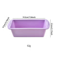 Axyaa Silicone Toast Mold - DIY Easter Bread Cake Bakeware Pan