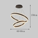 Axyaa Modern LED Pendant Chandeliers for Living & Dining Room Lamps