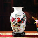 Axyaa Jingdezhen Chinese Ceramic Vase Home Decoration Palace Ornament