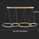 Axyaa LED Pendant Chandeliers for Modern Home Decor and Indoor Lighting