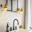 Axyaa Wood Sconce LED Wall Lamp with Pull Chain Switch