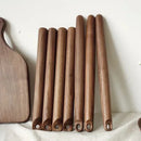 Axya Natural Walnut Dough Rolling Pin - Kitchen Pastry Tool