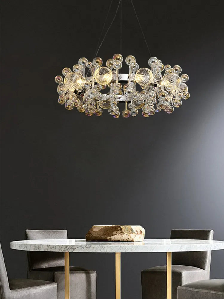 Luxury Nordic Glass Chandelier by Axyaa for Modern Living Room Dining Bedroom