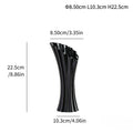 Axyaa Modern Striped Ceramic Vase: High-end Home Decoration Ornament