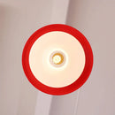 Axyaa Red Glass Chandelier Pendant Light for Restaurant, Bar, Cafe & Living Room