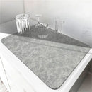 Axyaa Stripe Silicone Coasters Set, Simplistic Absorbent Table Mat & Mouse Pad