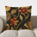 Axyaa Modern Floral Geometric Pattern Pillow Cover for Sofa, Bedroom, Car