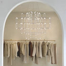 Axyaa Starlight Cube Chandelier - Modern Creative Lighting for Villa, Restaurant, Living Room