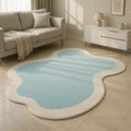 Axyaa Nordic Plush Carpet: Soft & Fluffy Living Room Rug for Modern Home Décor