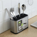 Axyaa Stainless Steel Cutlery Organizer Drainer Knife Stand Storage Holder.