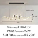 Axyaa LED Pendant Chandelier Modern Dining Room Lighting Fixture