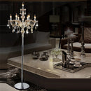 Luxurious Crystal Floor Lamp for LED Fashion and Vintage Style by Axyaa