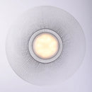 Axyaa Iron Mesh Cage Chandelier Black & White LED Pendent Lamp for Home & Restaurant