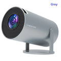 Axyaa 4K Android 14 Projector HY300 Pro Dual Wifi6 BT5.4 1280*720P Outdoor Cinema