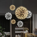 Axyaa Nordic Star Chandelier for Restaurants, Staircases & Shopping Malls