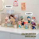 Axyaa Labubu Dustproof Doll Box: Clear Display Stand for Vinyl, Plush & Blind Toys