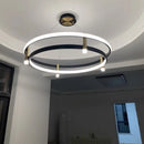 Axyaa Nordic Circular LED Pendant Lights for Home Decoration
