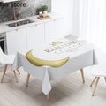 Axyaa Ramadhan Karim Decor Tablecloth - Waterproof & Stain Resistant