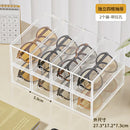 Axyaa Glasses Drawer Storage Box: Transparent Sunglasses Display Case and Stationery Rack.