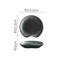 Axyaa Lotus Leaf Seasoning Dish Set for Molecular Cuisine and Appetizers