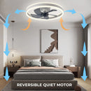 Axyaa 6-Speed Ceiling Fan with Adjustable Brightness LED Lighting