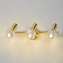 Axyaa Modern Gold Crystal Wall Lamp for Elegant Indoor Lighting