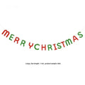 Axyaa Merry Christmas Hanging Banner Ornament: Xmas Home Decoration & Party Gift