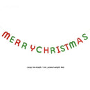 Axyaa Merry Christmas Hanging Banner Ornament: Xmas Home Decoration & Party Gift