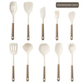 Axyaa Silicone Kitchen Utensil Set - 10pcs Cooking Tools for Household