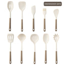 Axyaa Silicone Kitchen Utensil Set - 10pcs Cooking Tools for Household