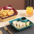 Axyaa Dumpling Dish Set - Home Creative Plastic Fried Chicken Plate Plate