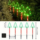 Axyaa Solar Christmas Tree Light Set: 8 Modes Waterproof Outdoor Decor Solution