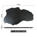 Axyaa Ceramic Special-shaped Steak Dinner Plate for High-end Dining