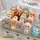 Axyaa Labubu Plush Toy Clear Display Case: Dolls & Figures Storage Shelf