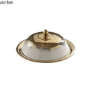 Axya Ceramic Dining Set: Dinner Plate with Lid, Soup Plate, Dessert Plate.