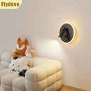 Axyaa Bedside Wall Lamp USB with Switch for Bedroom Study Study Reading