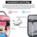 Axyaa Minnie Mouse Lunch Bag: Insulated Food Storage Cooler Box for Picnic