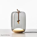 Brokis Knot Glass Table Lamps for Living Room, Axyaa Nordic LED Desk Light