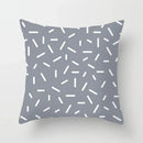 Axyaa Geometric Rose Dandelion Pattern Decorative Pillow Cover