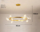 Axyaa Modern Chandelier Stair Pendant Living Room Interior Lighting