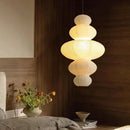 Axyaa Rice Paper Pendant Chandelier with E27 Bulb